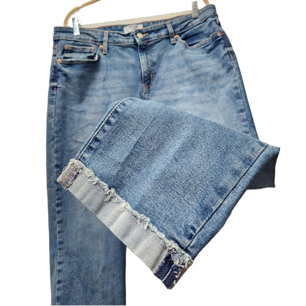 Levi's Denizen Boyfriend Cuffed Jeans